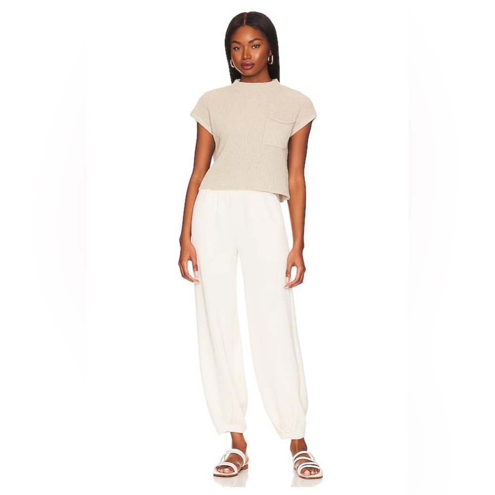 Freya Sweater Set in Oatmeal Bone Combo | Size Small